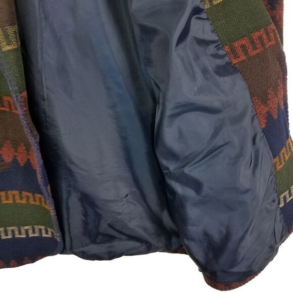 Vintage First Option Southwest Wool Blend Blazer - Picture 7 of 11